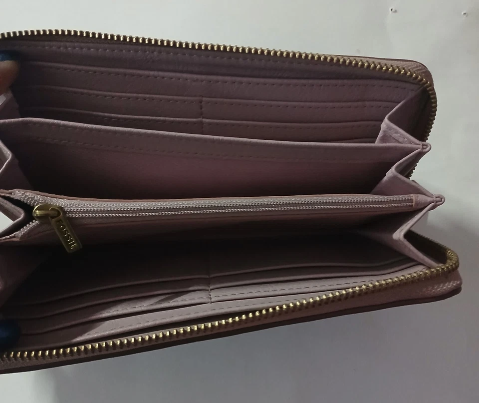 Fossil Ladies Party Unicorn Zip Around Multi Compartment Wallet Purse - Image 3 of 4