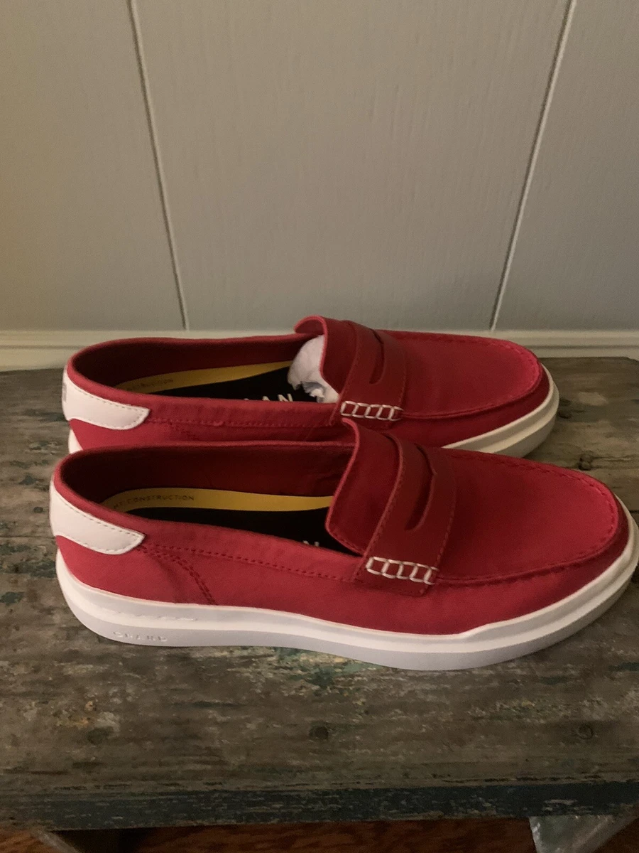 Cole haan red loafers sale