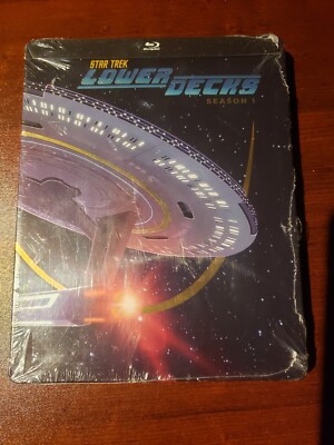 STAR TREK LOWER DECKS SEASON 1 BLU-RAY STEELBOOK BRAND NEW SEALED