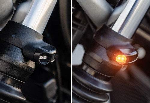 LED Turn Signal Pods from Analog, for Triumph Bonneville Street Twin Scrambler