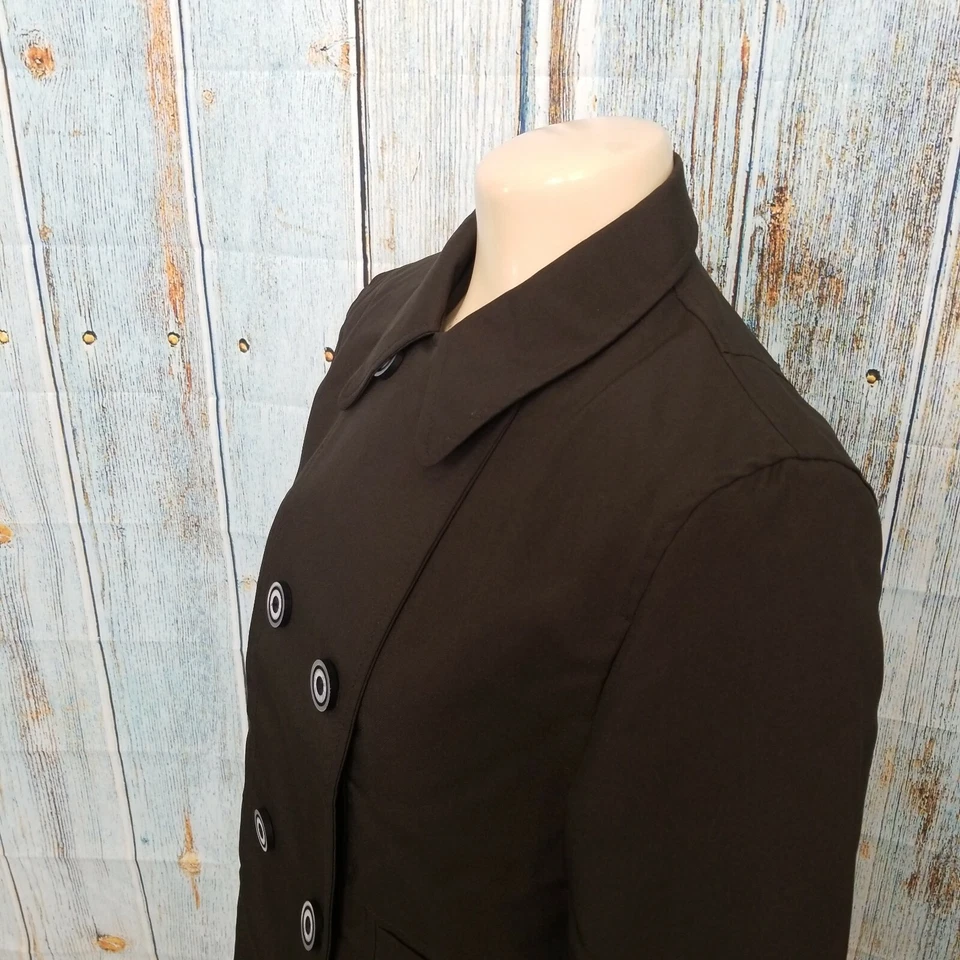 Baccini Jacket Womens Sz Medium Brown Premium Non-Iron Wool Blend NEW TAGS - Image 3 of 4