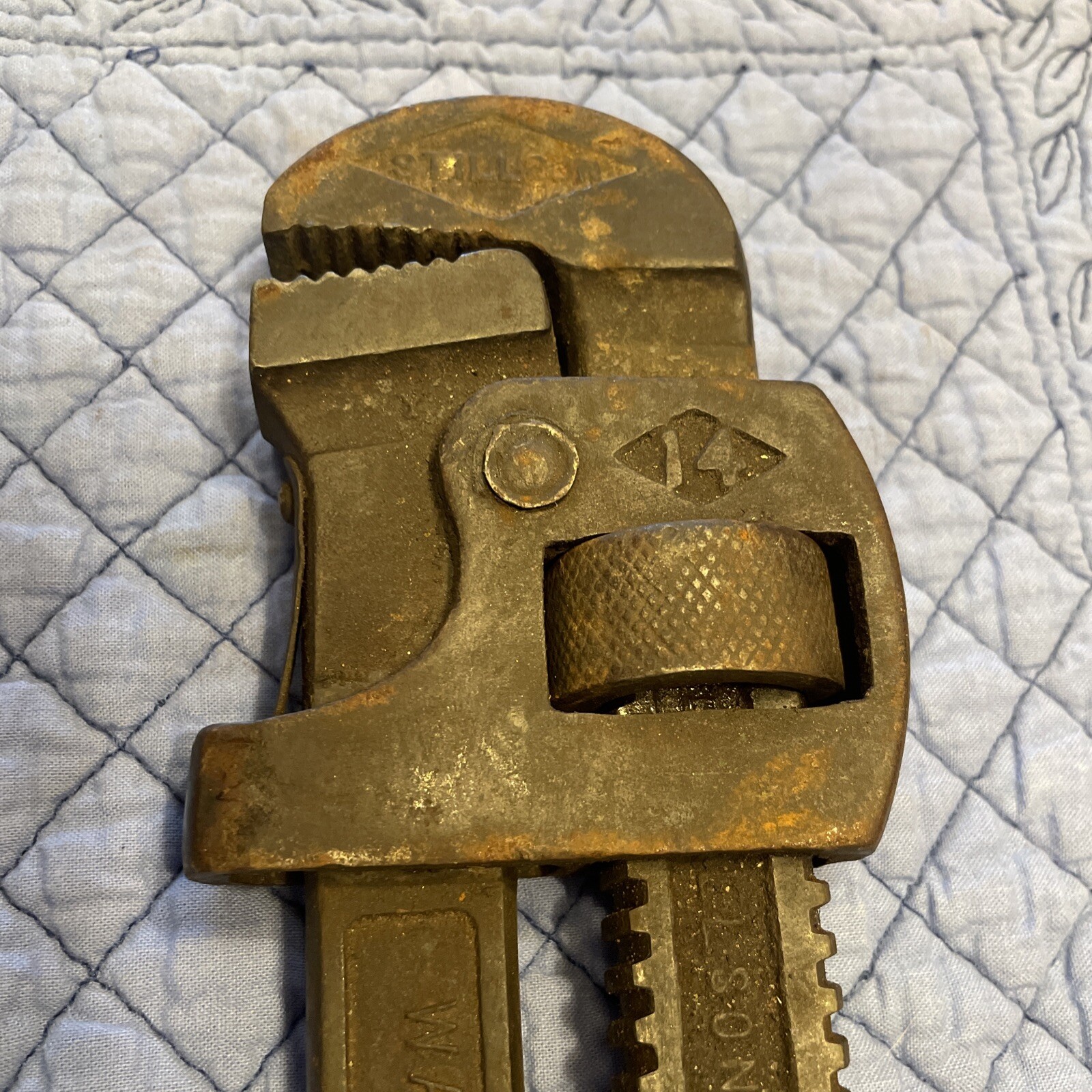 Vintage Walworth Co. 18" Genuine Stillson Heavy Duty Pipe Wrench made