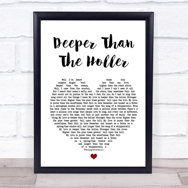 Deeper Than The Holler Wedding Songs