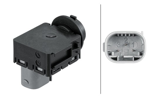 HELLA Air Quality Sensor - 3-pin connector - Bayonet - 6PX012684-131