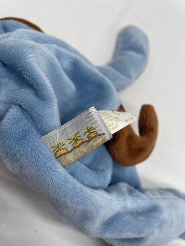 Lovey Bunnies By The Bay Blue Puppy Skipit Security Blanket - Picture 5 of 7