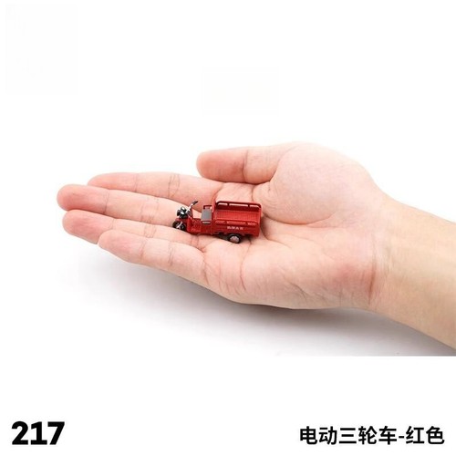 Miniature 1/64 China Post Series Tricycle Car Alloy 4.5cm Fir 1:64 Display Model - Picture 13 of 28