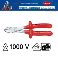 Knipex 74 07 250 Kraftseitenschneider Vde Isoliert Bis 1000 V Din En/Iec 60900
