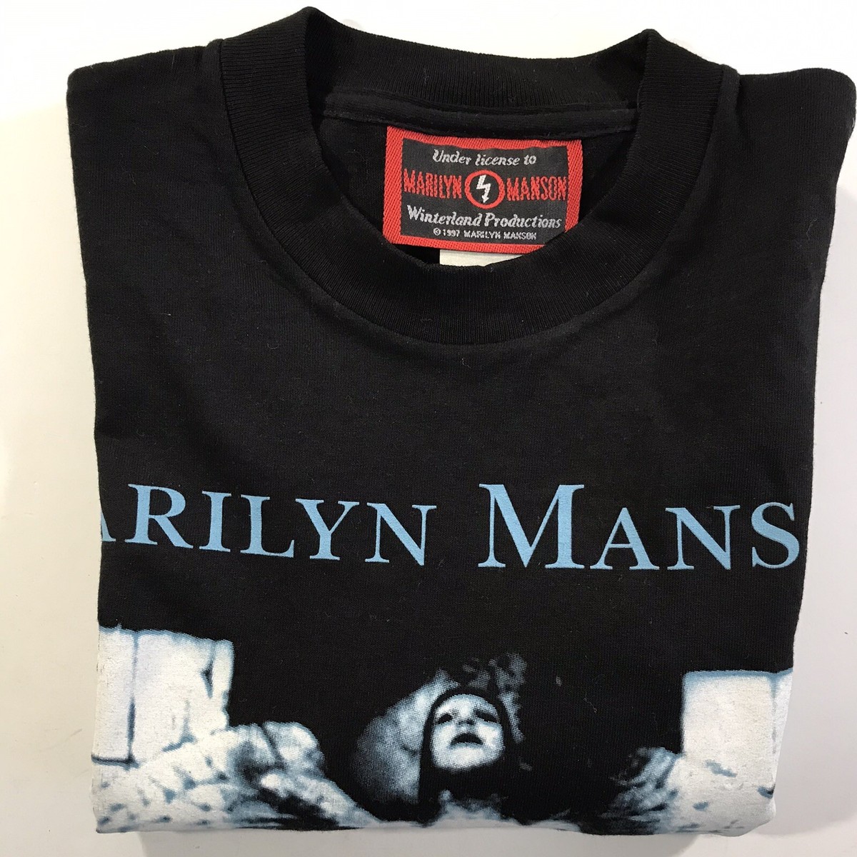 NOS VTG 1997 Original MARILYN MANSON Tshirt Sz M Winterland NOS VTG 1997 Original MARILYN MANSON Tshirt Sz M Winterland