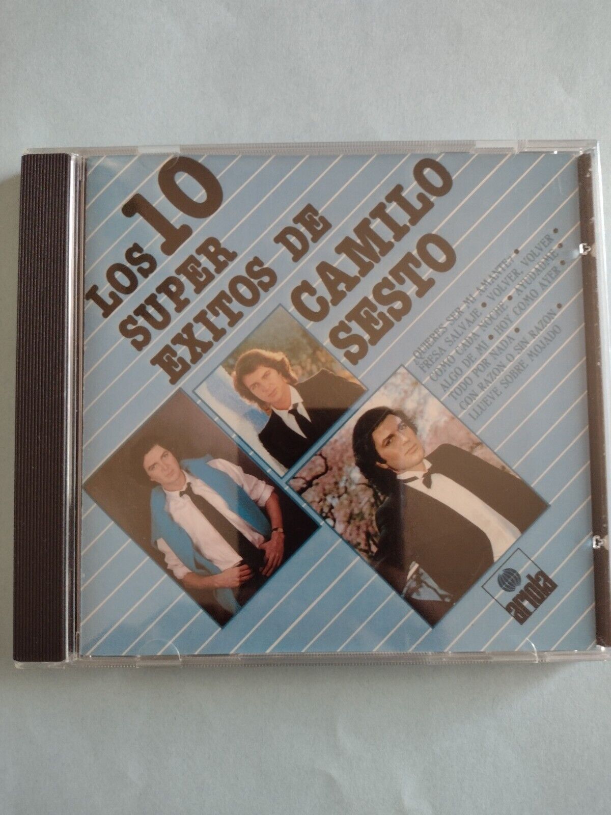 Los 10 Super Exitos de Camilo Sesto CD MUY BUENAS CONDICIONES 1984 Ariola