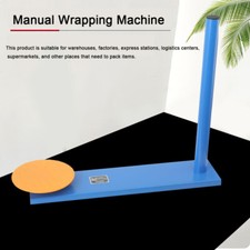 Pallet Packing Machine Manual Handle Stretch Film Wrapping Dispenser Tool US