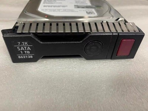 HPE 1TB 861691-B21 862128-001 6G 3.5 LFF Midline SATA 7.2K Smart Carrier HDD - Picture 3 of 4