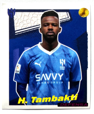2025 FIFA CLUB WORLD CUP Zicareli Sticker #315 H. TAMBAKTI AL