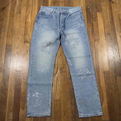 Denim Tears x Levi's Bust Down Tears 501 Slim Fit Jeans