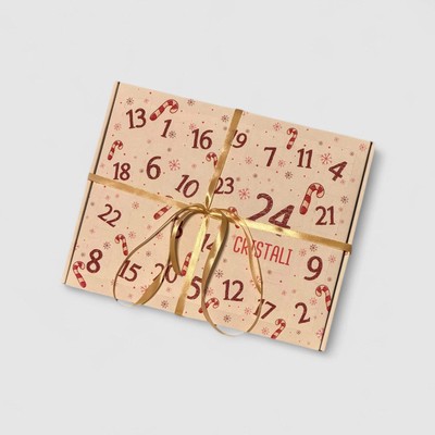 Schmuck Adventskalender - 24 Überraschungen - Edelstahl, Silber und 18K vergolde