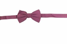  51 Ryan Seacrest Mens Solid Purple Adjustable Pre Tied Polyester Bow Tie