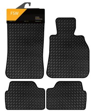 Image of Fits Bmw 1 Series E87 2004-2011 Hatch 3mm Heavy Duty Rubber Car Floor Mats