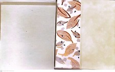 VTG Hallmark Photo Album Scrapbook PHA6023 tan leaves