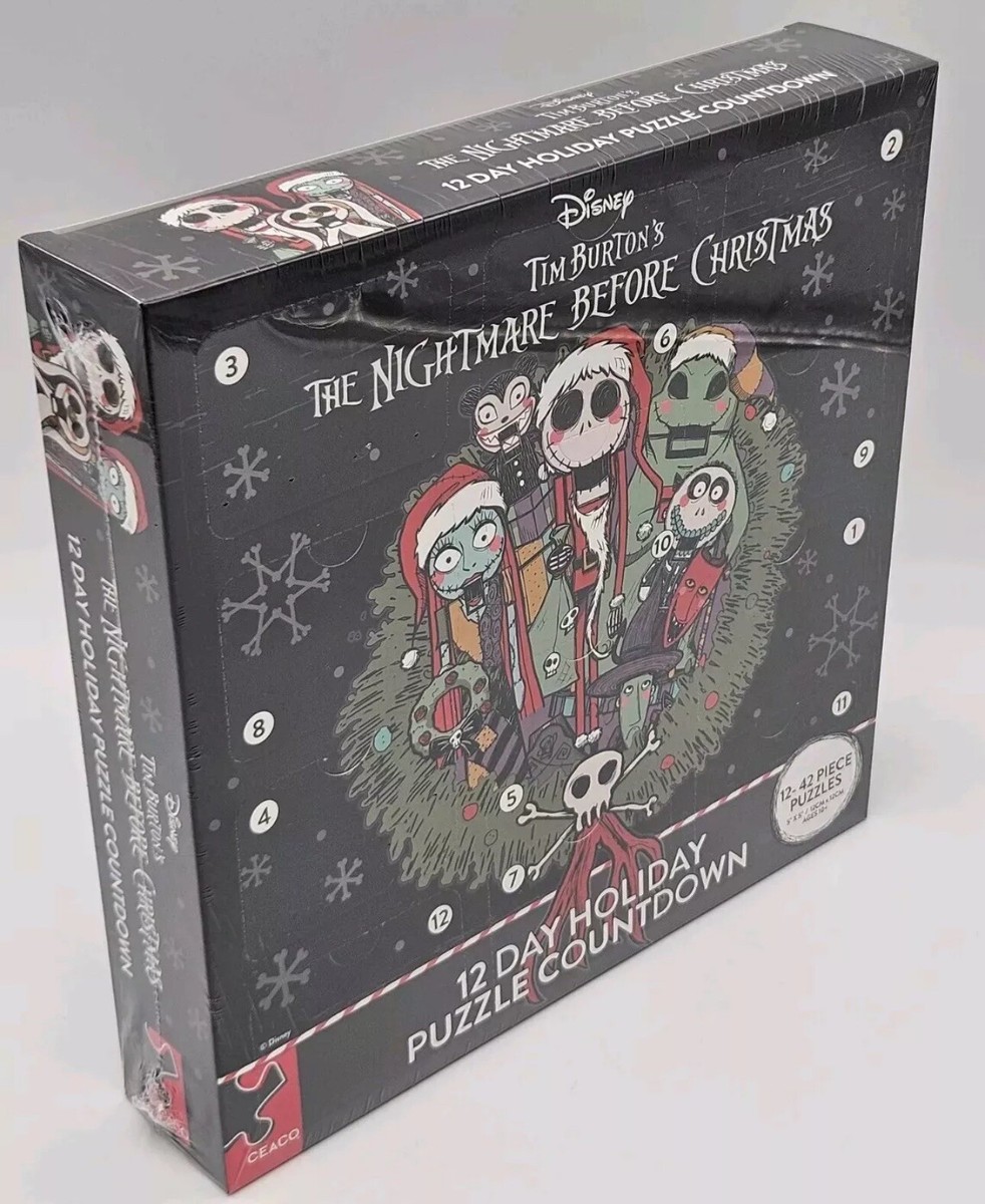 New Nightmare Before Christmas 12 Day Advent Calendar 12 Puzzle