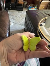 Nora Fleming RETIRED Grean Butterfly Mini