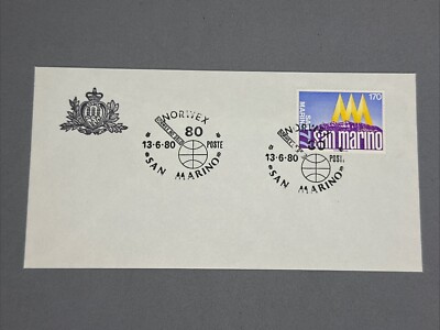 NORWEX SAN MARINO POST 13. 6. 80 OSLO - Umschlag