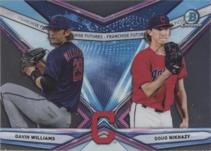 2021 Bowman Draft - Doug Nikhazy Gavin Williams #FF-10 - 1 of 1