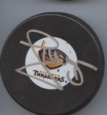 JOHAN HEDBERG SIGNED ATLANTA THRASHERS HOCKEY PUCK w/ COA