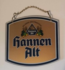 Hannen Alt Zapfhahnschild, Tresenschild, Bar, Kneipe, Bier, Deko, Gastro