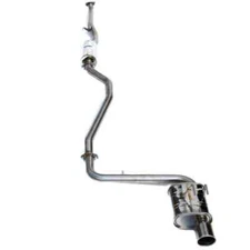 Invidia HS22HC6Q31RSL Cat-Back Exhaust System - Q300 Single S.S. Tip For Civic