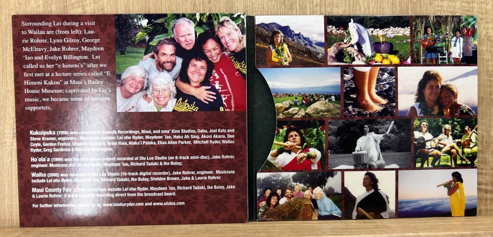 Lei'ohu Ryder Journey of Light...The Early Years Hawaiian Spiritual Music CD Foto 3 de 4