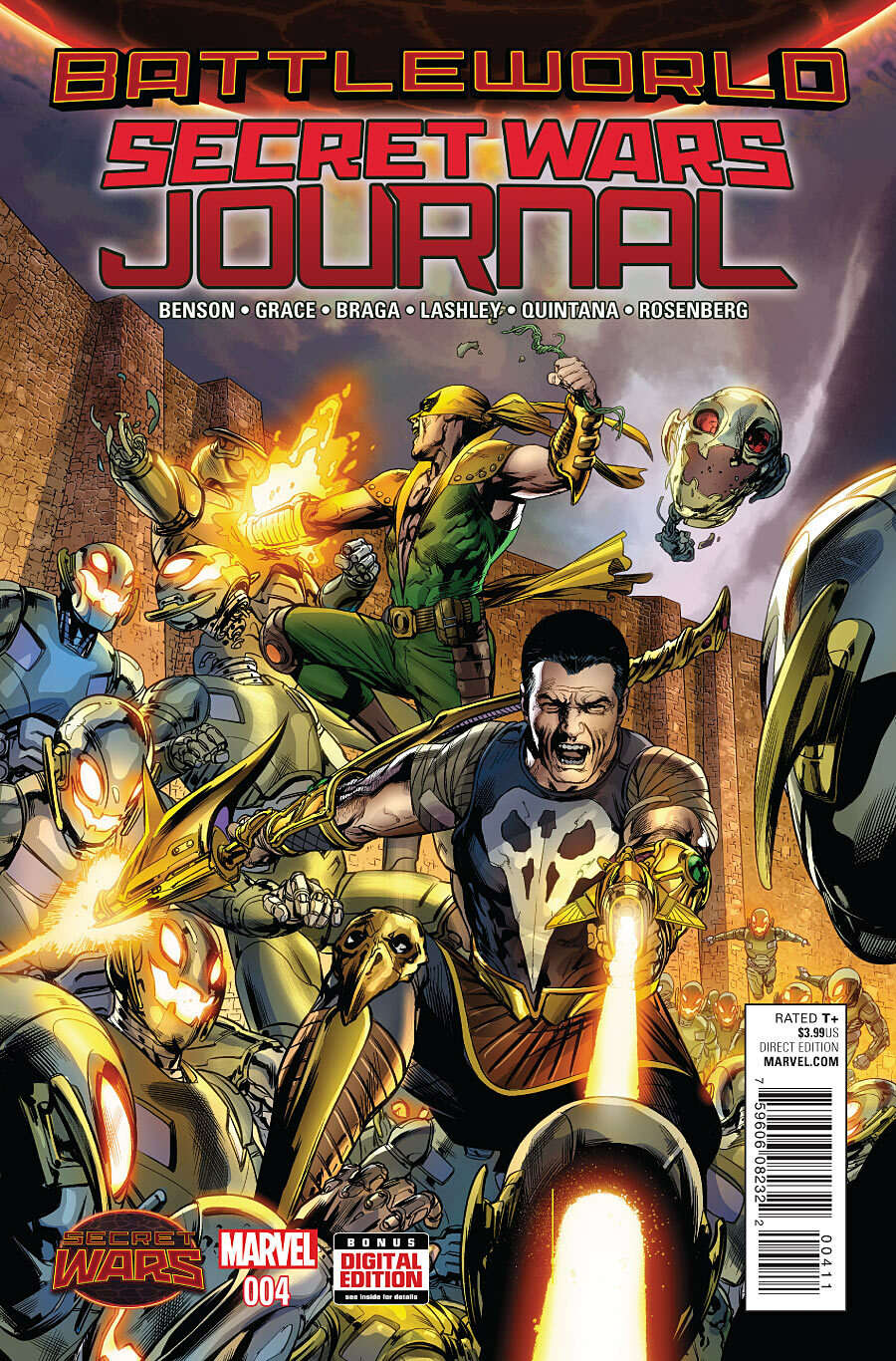 SECRET WARS JOURNAL Battleworld #4 - Back Issue