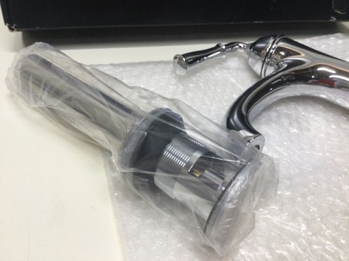 Mirabelle Bathroom Faucet Polishec Chrome 1.2 GPM Single Hole - Picture 4 of 9