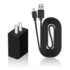 Adaptador de corriente USB con cable tipo C de acción rápida para LG K51 LM-K500UM K500MM K500QM
