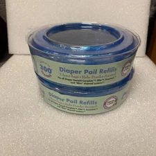 Diaper Pail Refill Bags Compatible with Diaper Pails, Enhanced Odor Control D...