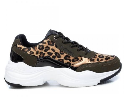 refresh leopard print trainers