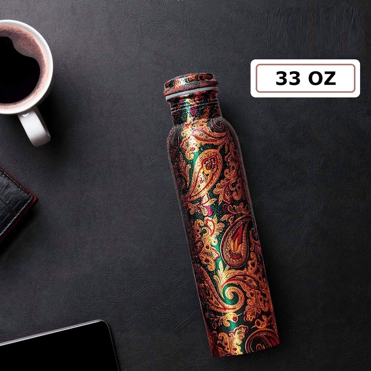Copper Designer Water Bottle| Advanced Leak Proof| Joint