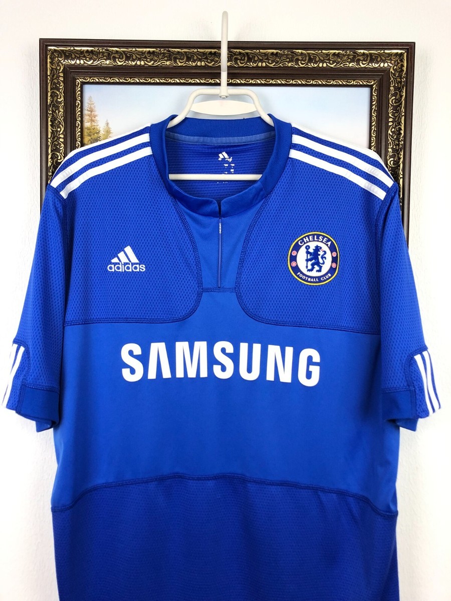 Chelsea Home football shirt 2009 Soccer Adidas Blue Jersey Mens