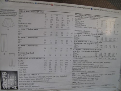 New Look Pattern S0276 Wrap Tweens Easy 4 styles sizes 8 - 16 - Picture 2 of 2