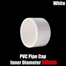 PVC Cap End Caps Plug Blanking ø20mm~200mm White Adhesive Drain Pipe Fittings