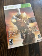 Fable III 3 Limited Collector's Edition XBOX 360 New Factory Sealed