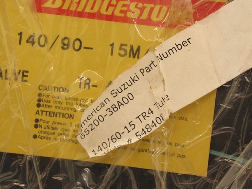 65200-38A70 Suzuki Tube assy, wheel inner 65200-38A70, New Genuine OEM Part - Picture 2 of 4