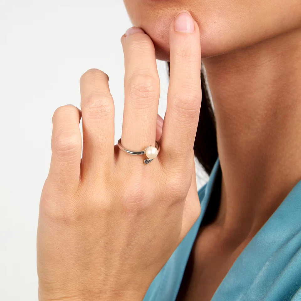 Anello donna gioielli Morellato linea Perla argento 925 perla natur mis.14 SXU45 - Immagine 3 di 3