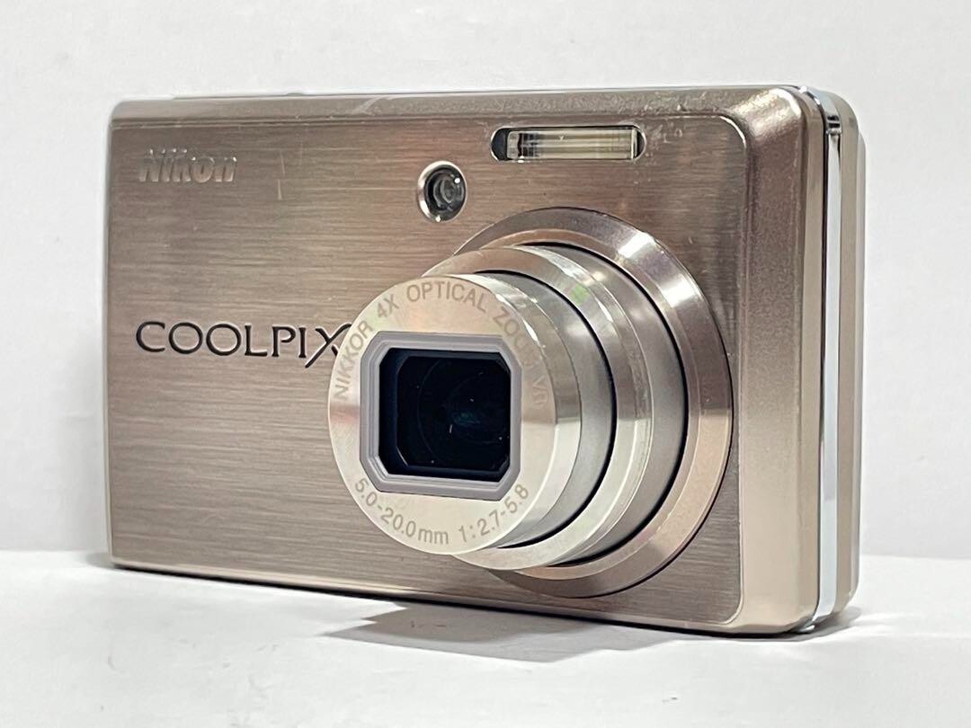 Nikon Digital Camera COOLPIX S Series S600 Pink Gold 4x 10.0 Nikon Digital Camera COOLPIX S Series S600 Pink Gold 4x 10.0