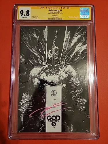 Image Comics God Country #5 Gerardo Zaffino B&W Sketch Variant Image 2016 NEW!