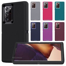 For Samsung Galaxy Note 20 Ultra 10 Plus 9 Heavy Duty Shockproof Case Cover