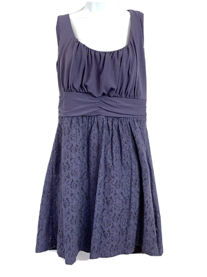 lace up side split thigh dress Ruched Bust Tie Front Split Thigh Ruched Cami Dress, Blue / XS
