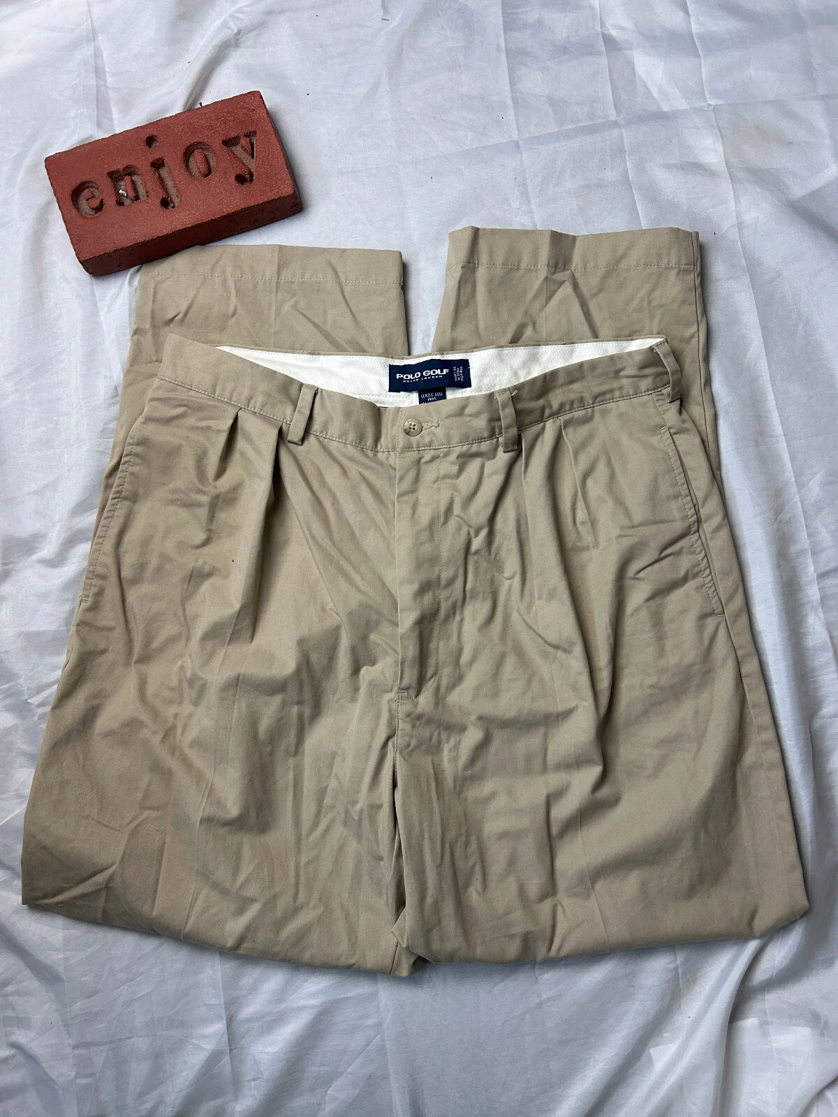 Polo Ralph Lauren Golf Khaki Sports Mens Pants Size 36x30