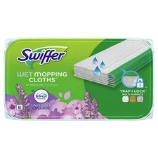 Swiffer Sweeper Wet Mopping Pad Refills for Floor Mop with Febreze Lavender S...