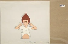 Back To The Future Original Production Drawing And Cel 83-20 Used Cond.