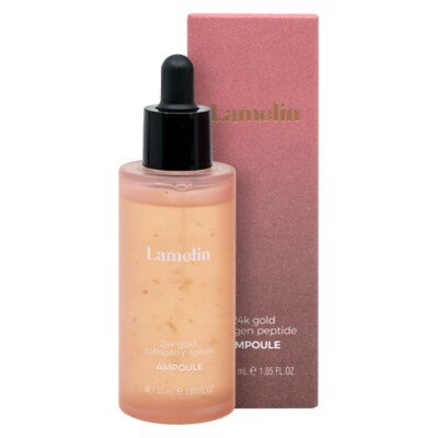 Lamelin 24k Gold Collagen Peptide Ampoule 55ml - Anti-Aging & Radiance Boost