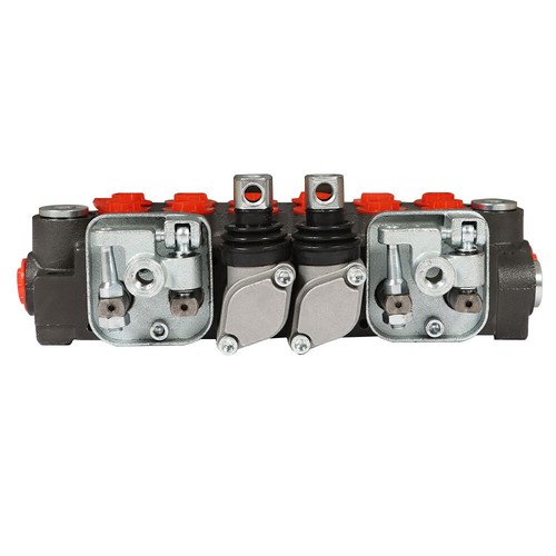 Hydraulic Backhoe Directional Control Valve With 2 Joysticks 6 Spool 11 GPM - Picture 9 of 12